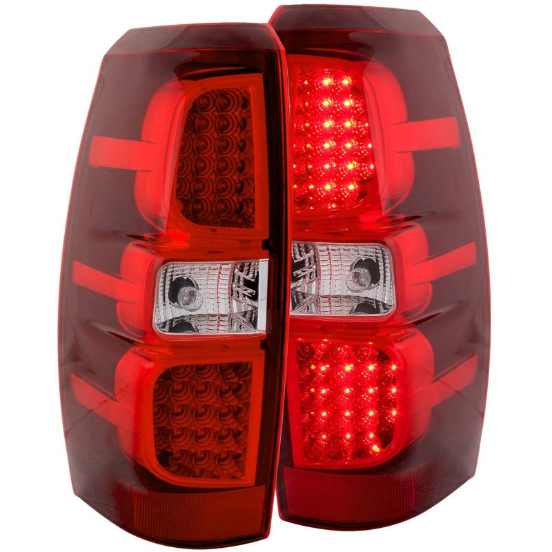 ANZO 311143 2013 fits Chevrolet 07-20 Avalanche LED Taillights Red/Clear