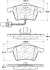 Stoptech 308.0915 Street Brake Pads