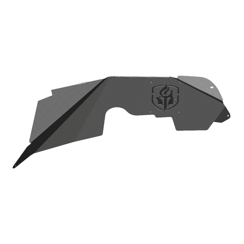 Road Armor 507LFF0Z 07-18 fits Jeep Wrangler JK Stealth Front Fender Liner Body Armor - Raw