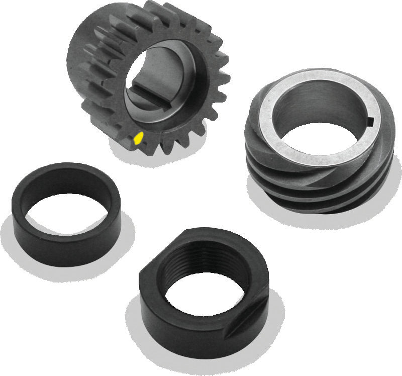 S&S Cycle 33-4185 90-99 BT Pinion Shaft Conversion Gear Kit - Yellow