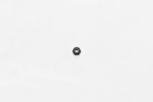 Wilwood nut 1/4-28 thin nylock 7/16 hex black zinc