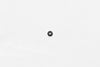 Wilwood nut 1/4-28 thin nylock 7/16 hex black zinc