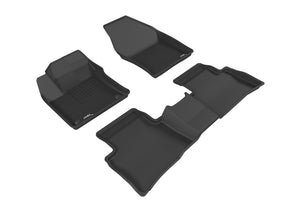 3D MAXpider 2023 fits Kia Sportage Hybrid Kagu 2nd Row Floormat - Black