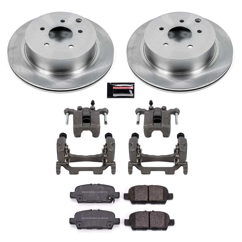 PowerStop fits Infiniti 18-19 Q50 Rear Autospecialty Brake Kit w/Calipers
