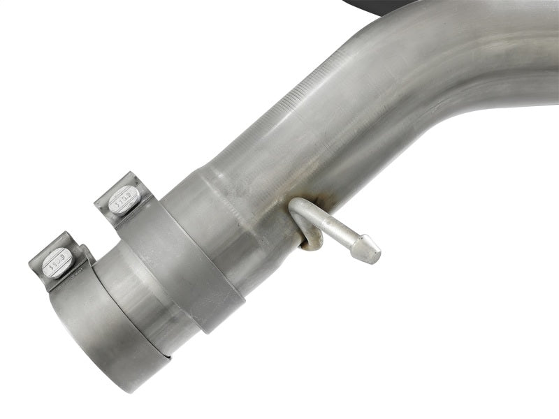 AFE 49-33104-B  3in 304 SS Axle-Back Exhaust System w/ Black Tip 16-18 fits For