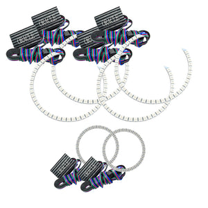 ORACLE Lighting 2627-334 Oracle fits Jeep Grand Cherokee 11-13 Triple Halo Kit - ColorSHIFT w/o Controller