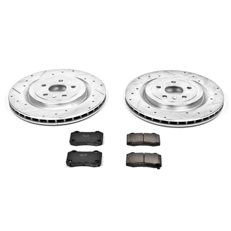PowerStop K3019 fits Cadillac 09-15 CTS Rear Z23 Evolution Sport Brake Kit