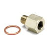 AutoMeter ST154003 AutoMeter Stack Adapter M10x1 Female To 1/8in NPTF Male