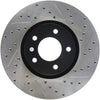 Stoptech 127.45078L 07-09 Mazda 3 Left Front Slotted & Drilled Rotors