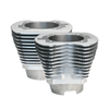 S&S 910-0234 Cycle 99-06 BT 11 Fin 4-1/8in Bore Cylinder Set For 124in & 124in H