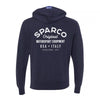 Sparco SP04800BM2M Sweatshirt ZIP Garage NVY - Medium