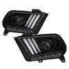 Spyder 5084569 fits Ford 10-13 Mustang Projector Headlights - HID Model Only -