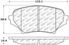 Stoptech 305.1179 06-15 Mazda Miata MX-5 Street Select Front Brake Pads