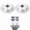 Power Stop 98-99 Acura CL Rear Z23 Coated Brake Kit