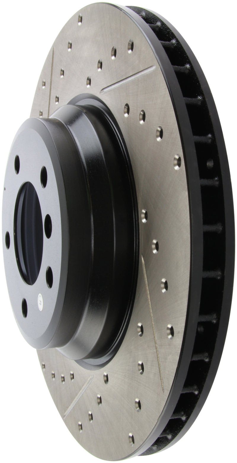 Stoptech 127.34093R 07-09 fits BMW 335 (E90/E92/E93) Slotted & Drilled Right Front Rotor