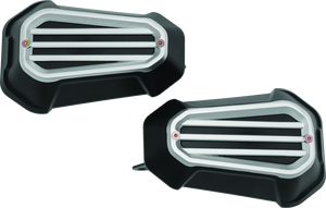 Kuryakyn 6708 Kuryakyn Dillinger Handguards Silver