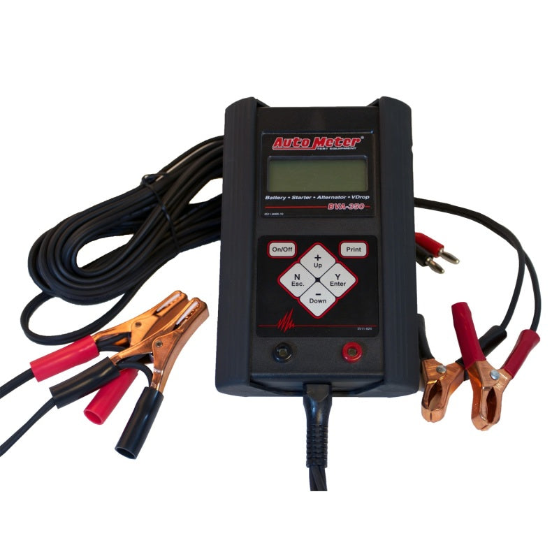 AutoMeter BVA-350 Handheld Automotive/Heavy Duty Truck Electrical System Analyzer 6V/12V Applications