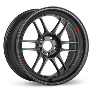 Enkei 37981056500GM RPF1RS 18x10.5 5x114.3 0mm Offset 75mm Bore Matte Gunmetal Wheel