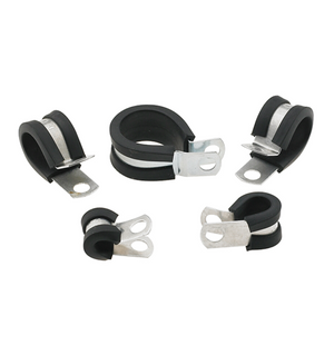 Fragola 900950 1/4in (.250in) Padded Line Clamps Bag of 10 Pcs.