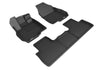 3D MAXpider 11-14 fits GMC Yukon Xl With Bucket 2Nd Row Kagu Black R1 R2 R3