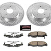 PowerStop K1563-26 04-09 fits Cadillac XLR Rear Z26 Street Warrior Brake Kit