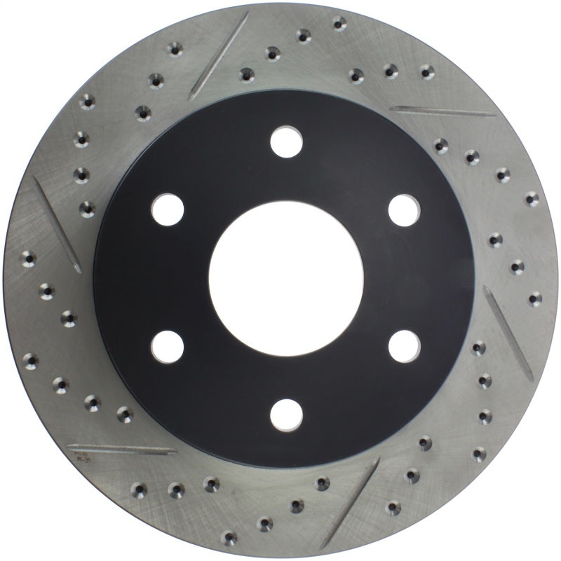 Stoptech 127.66040R 99-06 GMC Sierra (2dr) Front Right Slotted & Drilled Rotor
