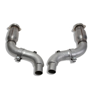 BBK  1816 fits Ford 15-20 Mustang GT 3in Short Mid Pipe Kit w/Cats (Use LT Heade