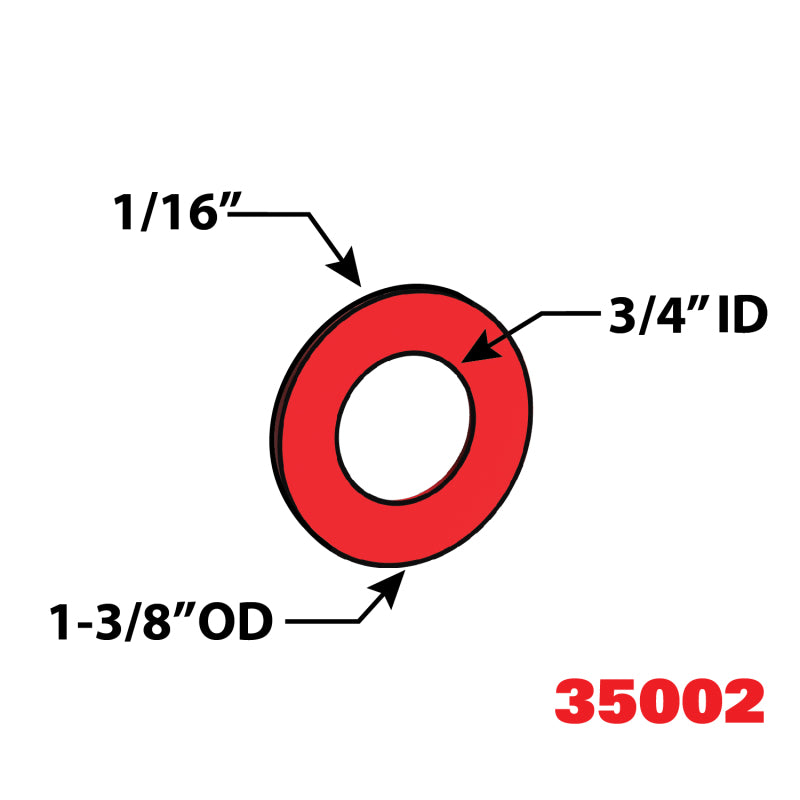 SPC Performance 35002 KENWRTH SHIM 1/16 (6)