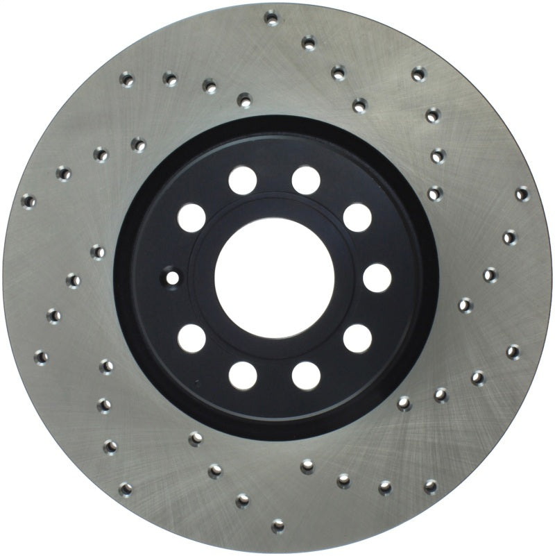 Stoptech 128.33098L Drilled Sport Brake Rotor
