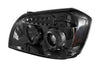 Spyder 5009890 fits Dodge 05-07 Magnum Projector Headlights LED Halo LED Smke (