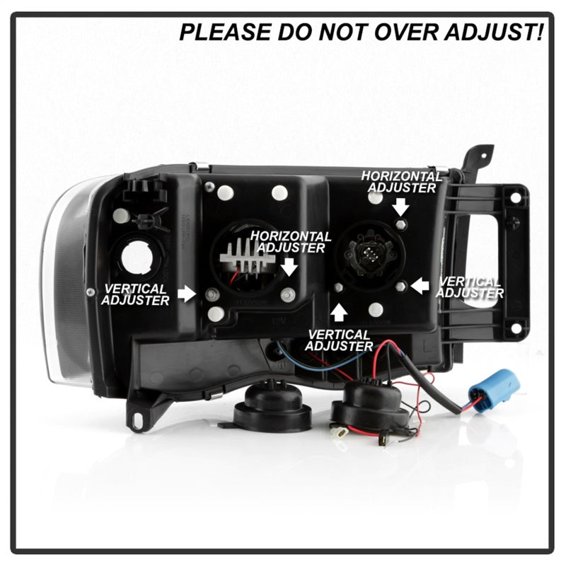 Spyder 5088079 fits Dodge 02-05 Ram 1500 /Ram 2500/3500 03-05 High-Power LED He