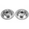 PowerStop fits Lexus 93-97 GS300 Rear Evolution Drilled & Slotted Rotors - Pair
