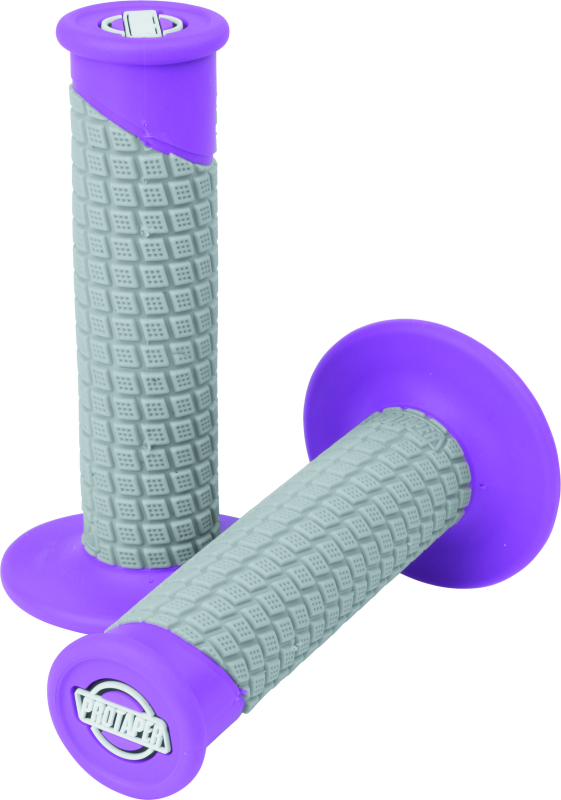 ProTaper 21675 Clamp-On Pillow Top Grips - Neon Purple/Gray