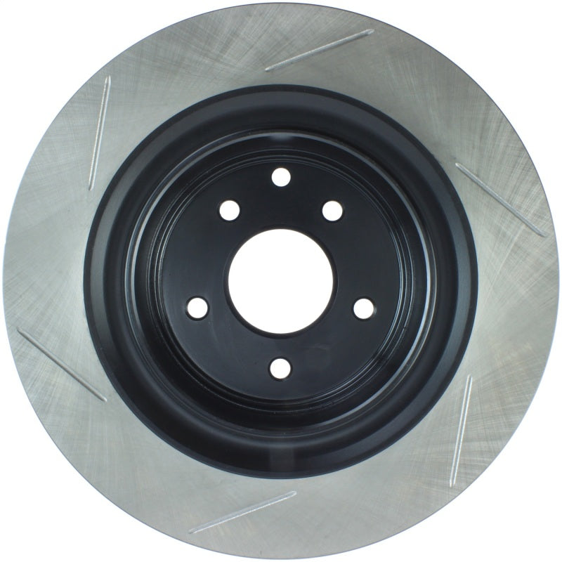 Stoptech 126.42093SL Power Slot 07-08 fits Infiniti G35 2WD Sport Sedan / 08-09 G37 SportStop Slotted Rear Left Roto
