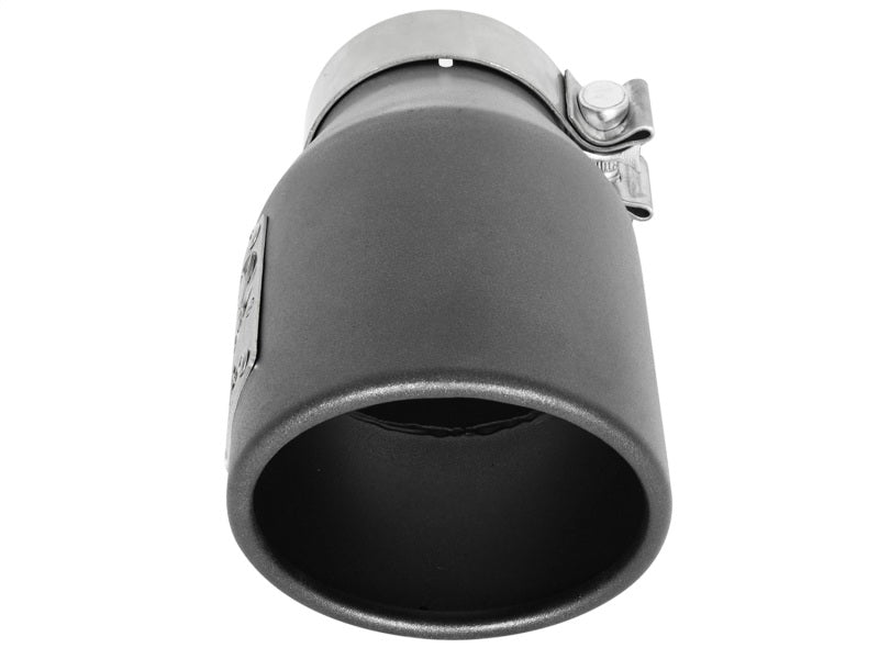 AFE 49T30452-B091 orce-Xp 3in 304 SS Metallic Black Exhaust Tip 3in In x 4-1/2i