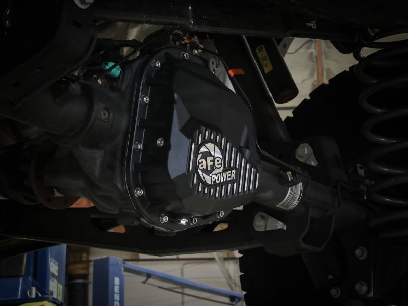 AFE 46-71320B fits Ford F-150 Pro Series Rear Differential Cover Black w/ Machi