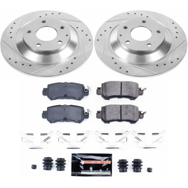 PowerStop K6964 fits Mazda 13-15 CX-5 Rear Z23 Evolution Sport Brake Kit