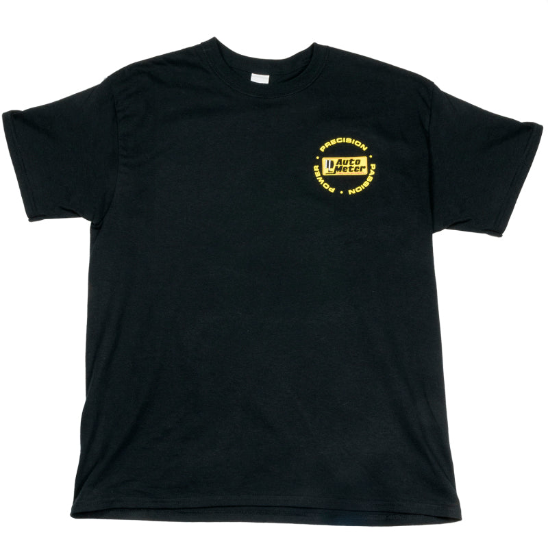 AutoMeter 0422L Black Competition Instruments T-Shirt - Large