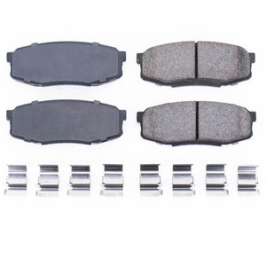 PowerStop 17 fits Lexus LX570 Rear Z17 Evolution Ceramic Brake Pads w/Hardware