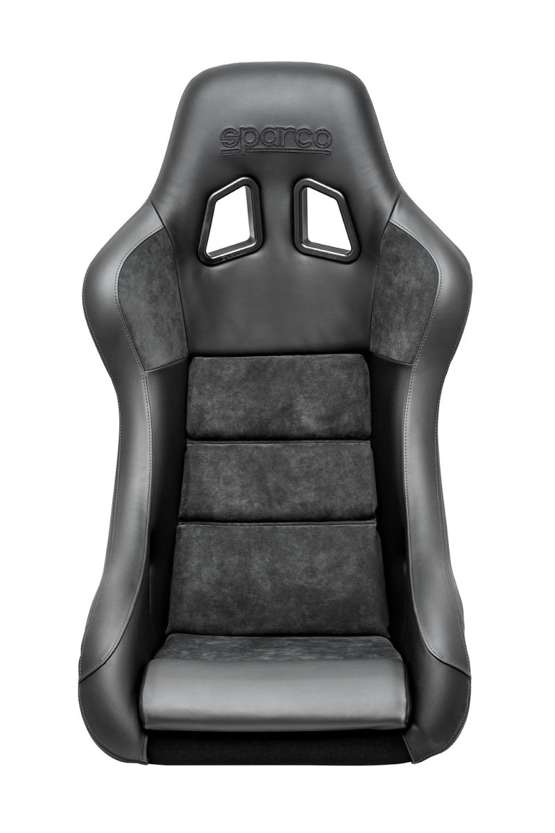 SPARCO 008012RPNRGR Seat QRT Performance Leather/Alcantara Black/Grey