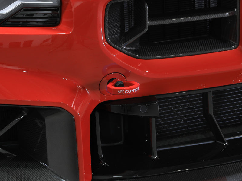 AFE 450-502004-R 23-25 fits BMW M2 (G87) CONTROL Front / Rear Tow Hook - Red