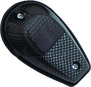 BikeMaster 268020 BikeMaster Universal Flush Mount Marker Light - Carbon/Smoke