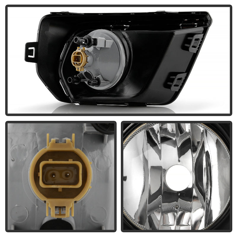Spyder 21-22 Chevy Colorado OEM Style Fog Lights w/ Switch - Clear (FL-CCOL2021-C)