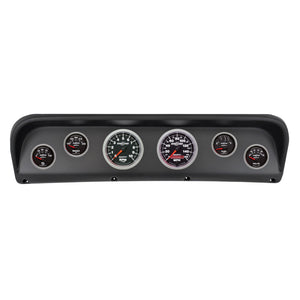 AutoMeter 2938-12 Autometer Sport-Comp II Direct Fit Dash Kit 67-72 fits Ford F100 (2 x 3-3/8in. / 4 x 2-1/16in.)