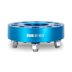 Borne Off-Road BNWS-003-300BL Wheel Spacers - 5x127 - 71.6 - 30mm - M14 - Blue