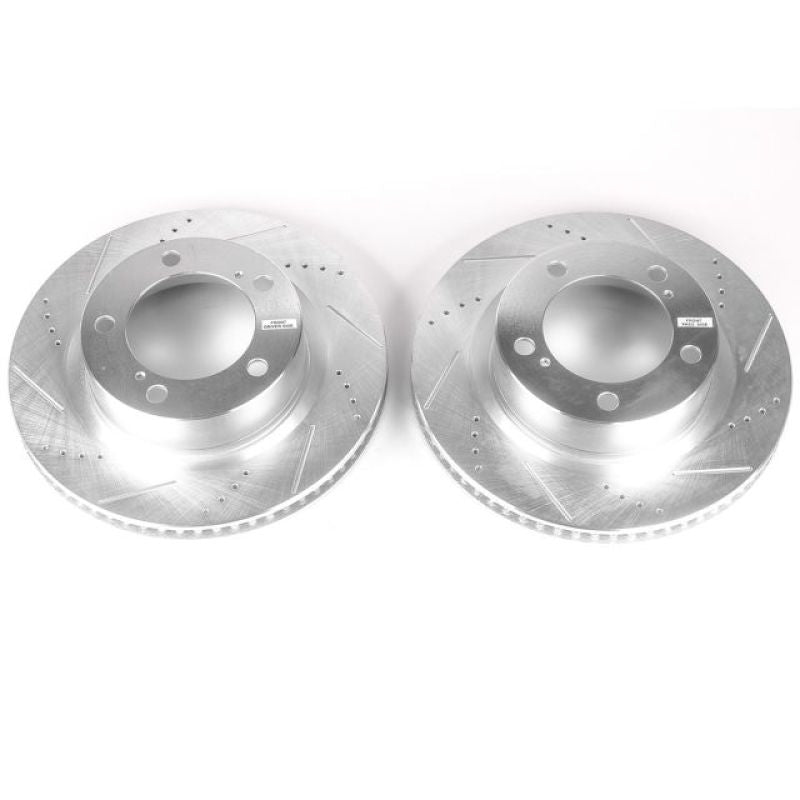 PowerStop fits Lexus 08-11 LX570 Front Evolution Drilled & Slotted Rotors - Pair