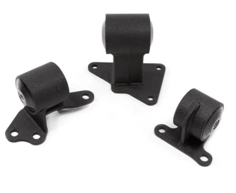 Innovative 29353-95A 90-93 Accord F-Series Black Steel Mounts 95A Bushings (Auto Trans)