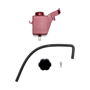 Wehrli WCF100224-RED 20-24 Duramax L5P Auxiliary Coolant Tank Kit - WCFab Red