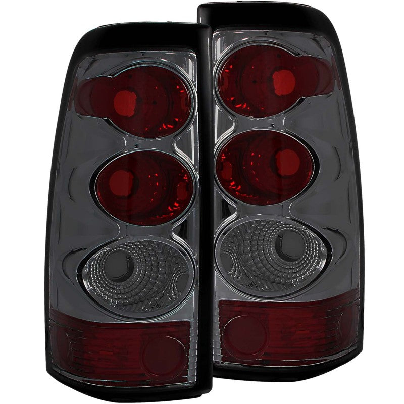 ANZO 211159 2006 fits Chevrolet 03-20 Silverado 1500 Taillights Smoke