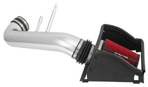 Spectre 9033 15-18 fits Ford F150 V8-5.0L F/I Air Intake Kit - Polished w/Red Filter